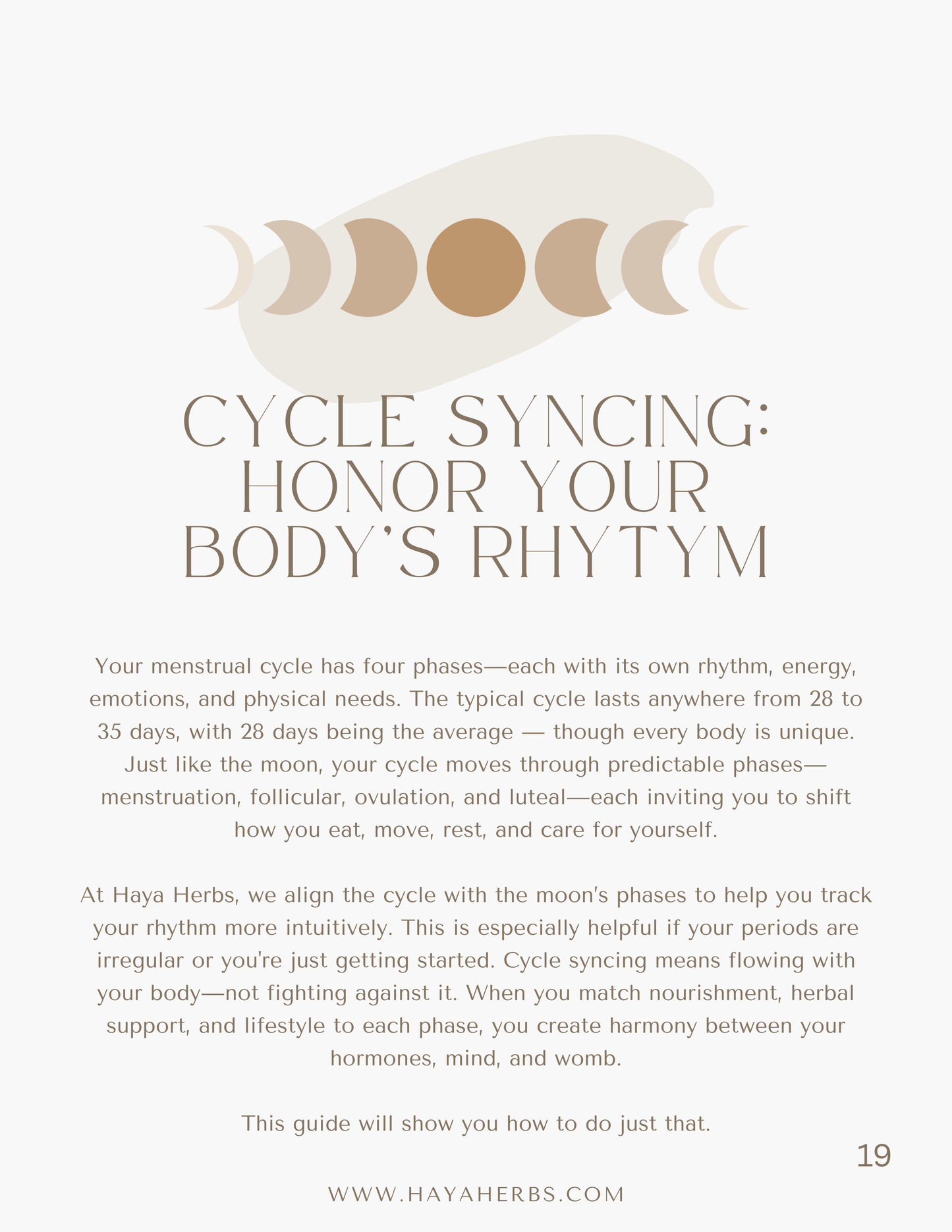 Guide to Hormones, Yoni & Womb Wellness Ebook